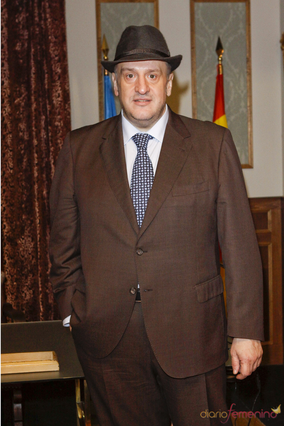 Fernando Albizu en la presentación de la quinta temporada de 'Doctor Mateo'