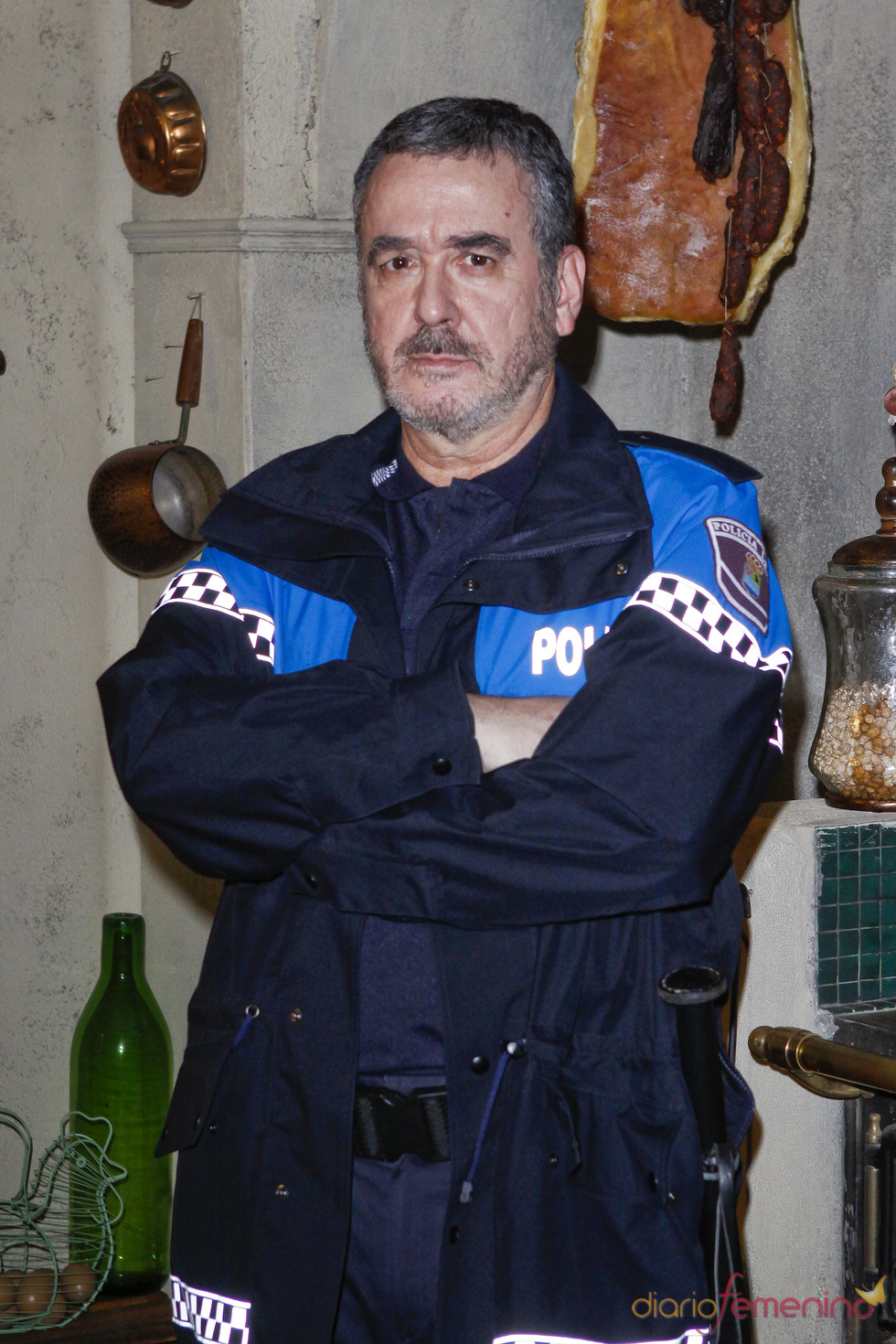 Ferrán Rañe en la presentación de la quinta temporada de 'Doctor Mateo'