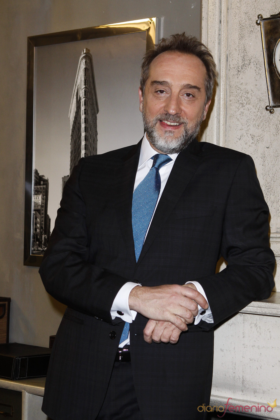 Gonzalo de Castro en la presentación de la quinta temporada de 'Doctor Mateo'