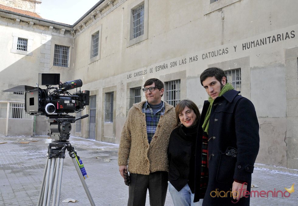 Quim Gutiérrez en el rodaje de 'El precio de la libertad'