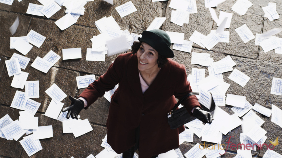 Elvira Mínguez en el biopic 'Clara Campoamor. La mujer olvidada'