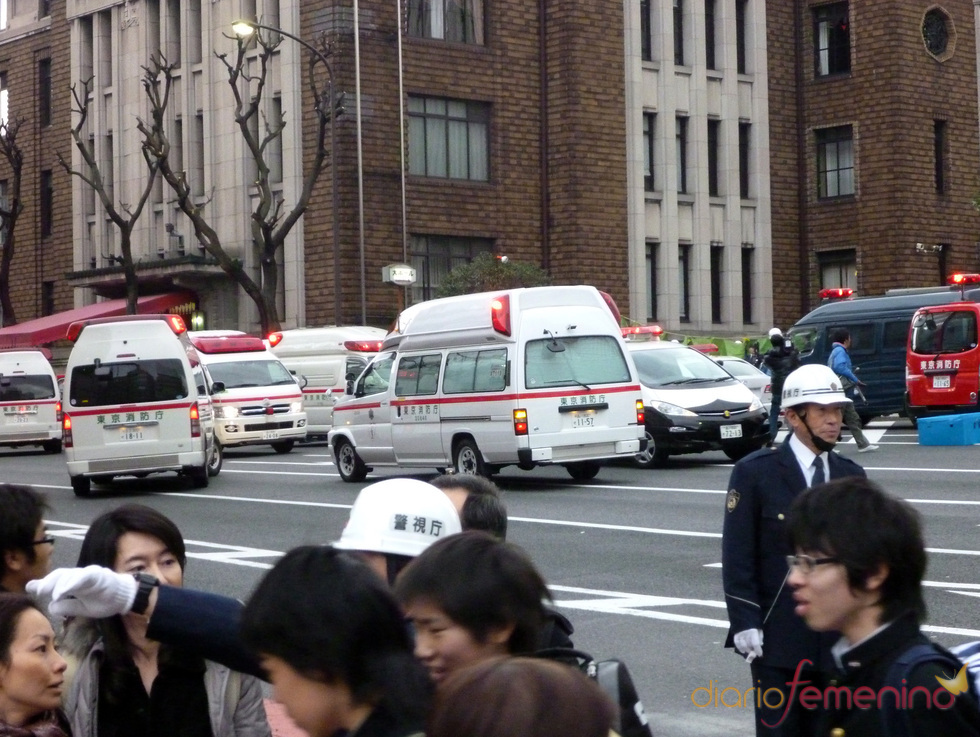 Muchos edificios se han venido abajo tras el terremoto en Japón