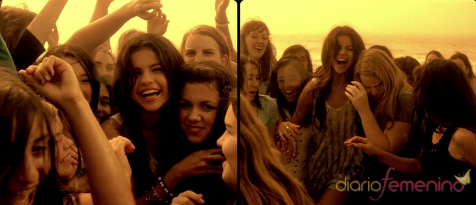 Selena Gómez, con sus fans en su nuevo videoclip: 'Who Says'