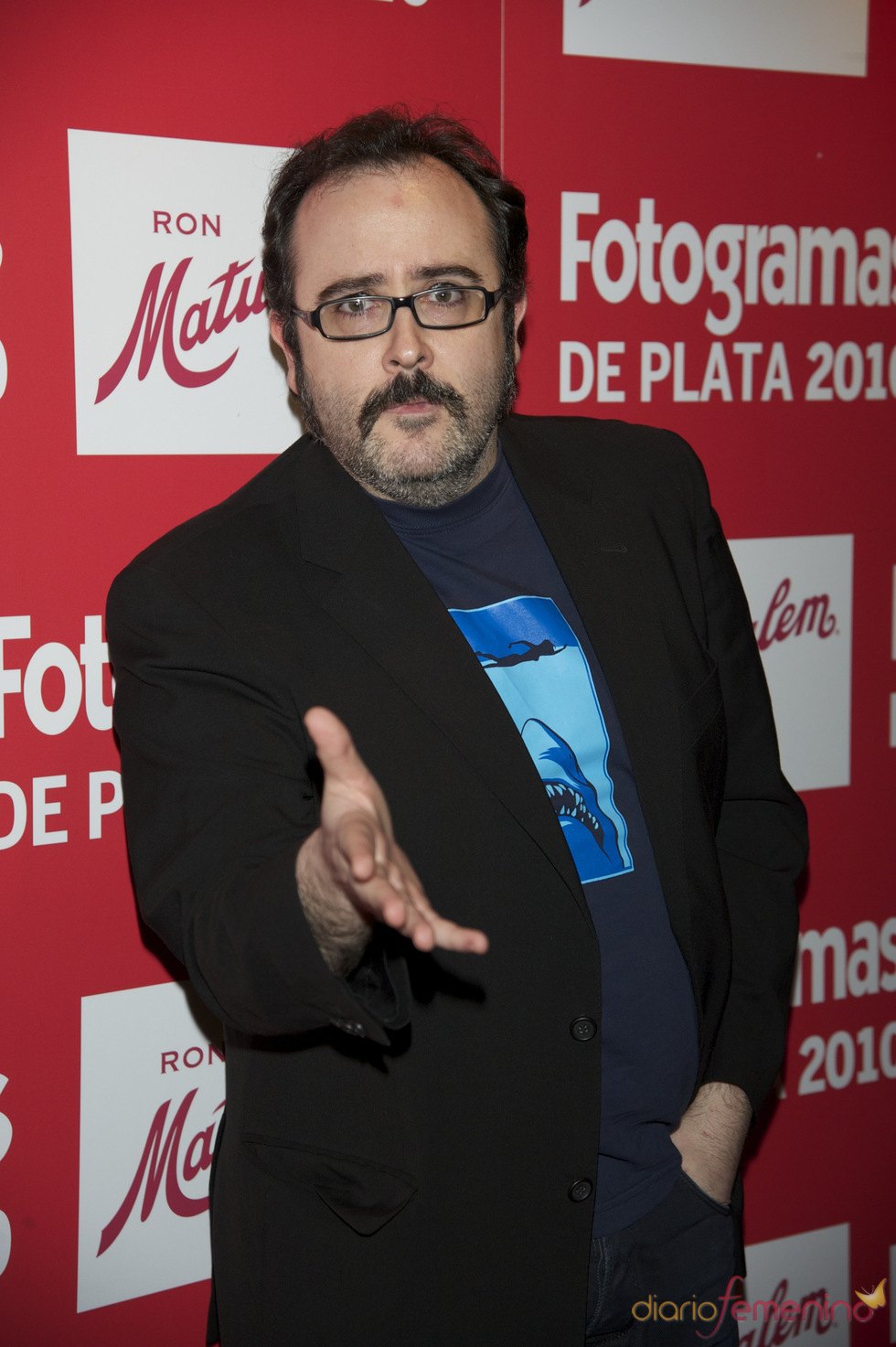 Carlos Areces en los Premios Fotogramas de Plata 2010