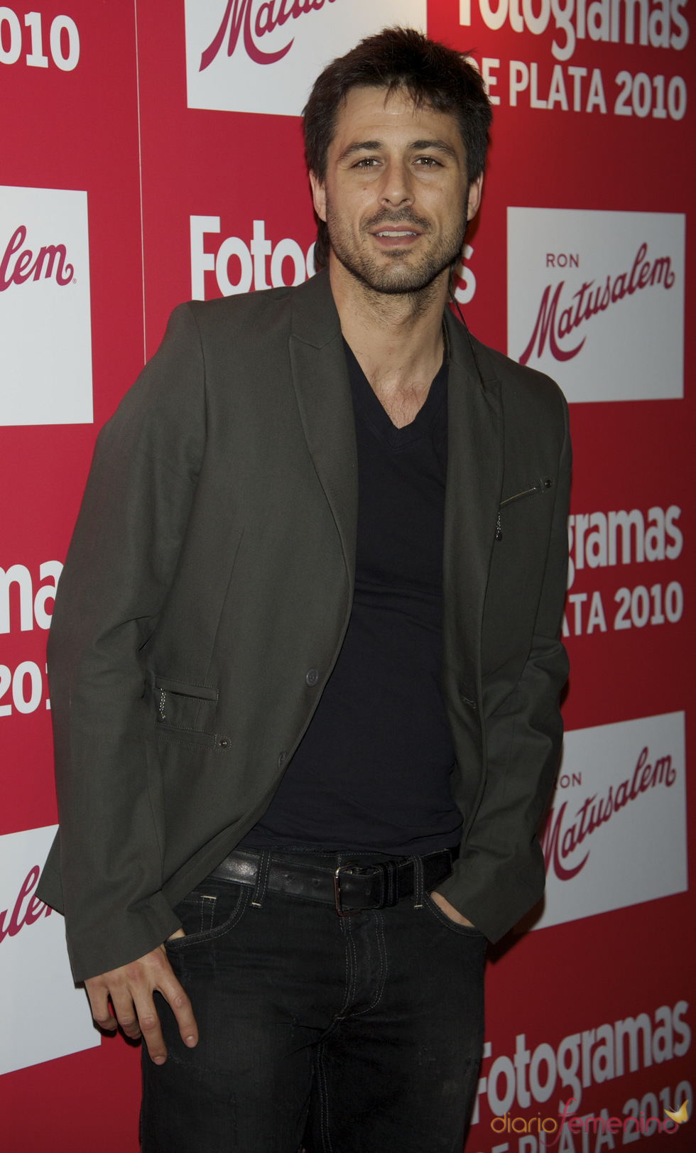 Hugo Silva en los Premios Fotogramas de Plata 2010
