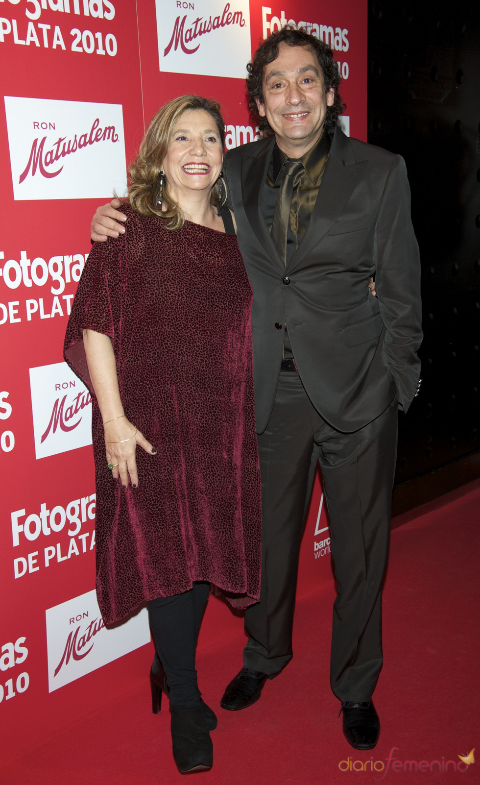 Agusti Villaronga y Sonia Pastor en los Premios Fotogramas de Plata 2010
