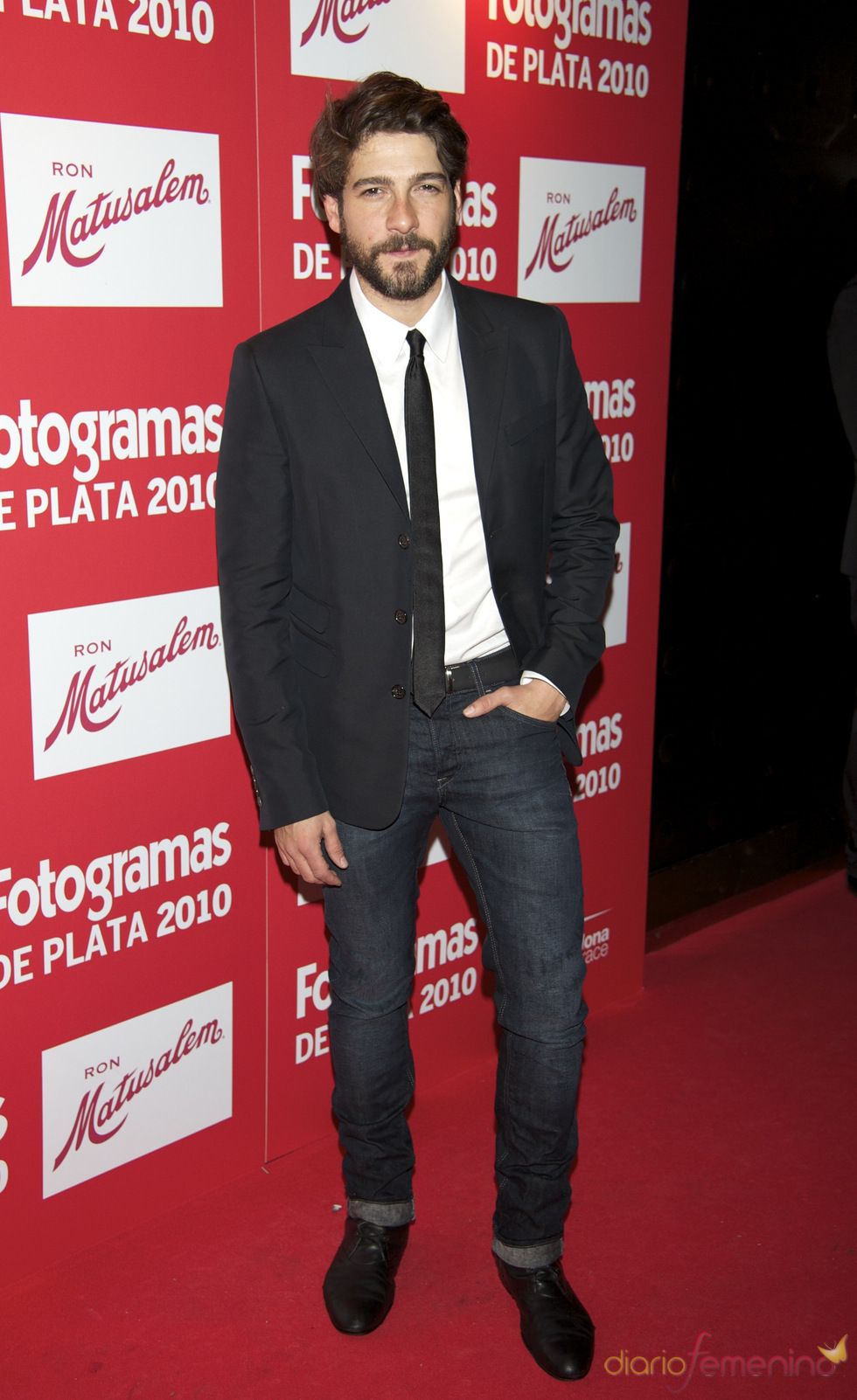 Félix Gómez en los Premios Fotogramas de Plata 2010