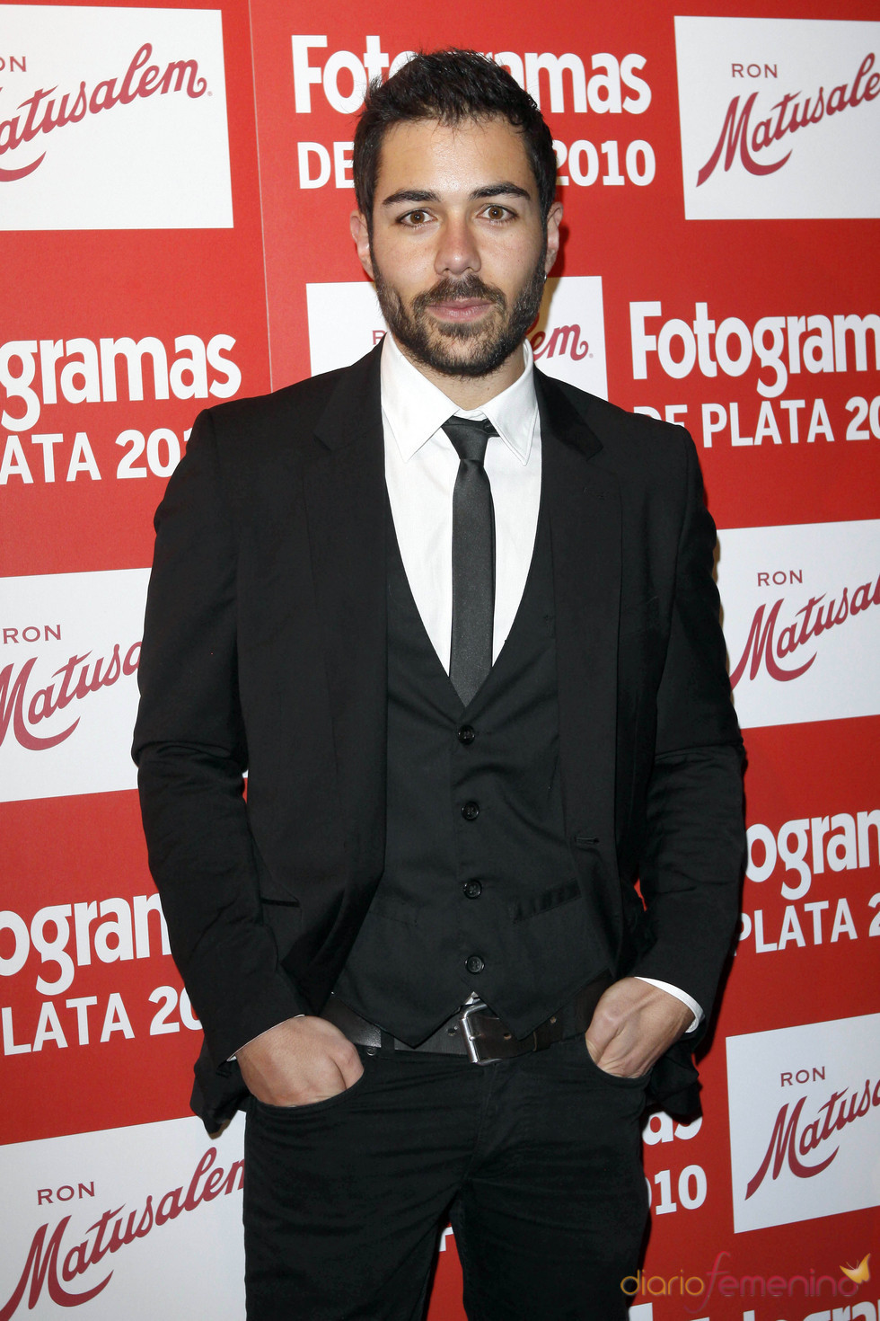 David Seijo en los Premios Fotogramas de Plata 2010
