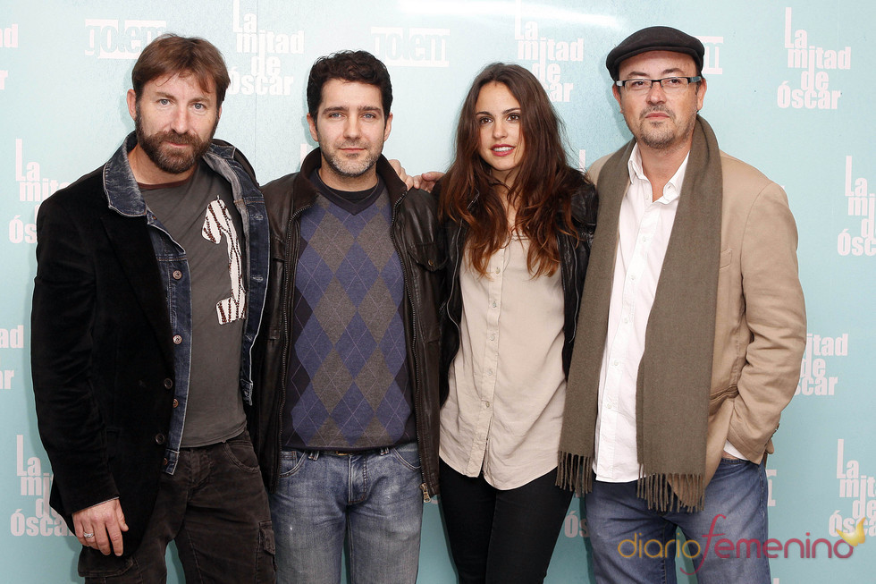 Reparto de actores de 'La mitad de Óscar'