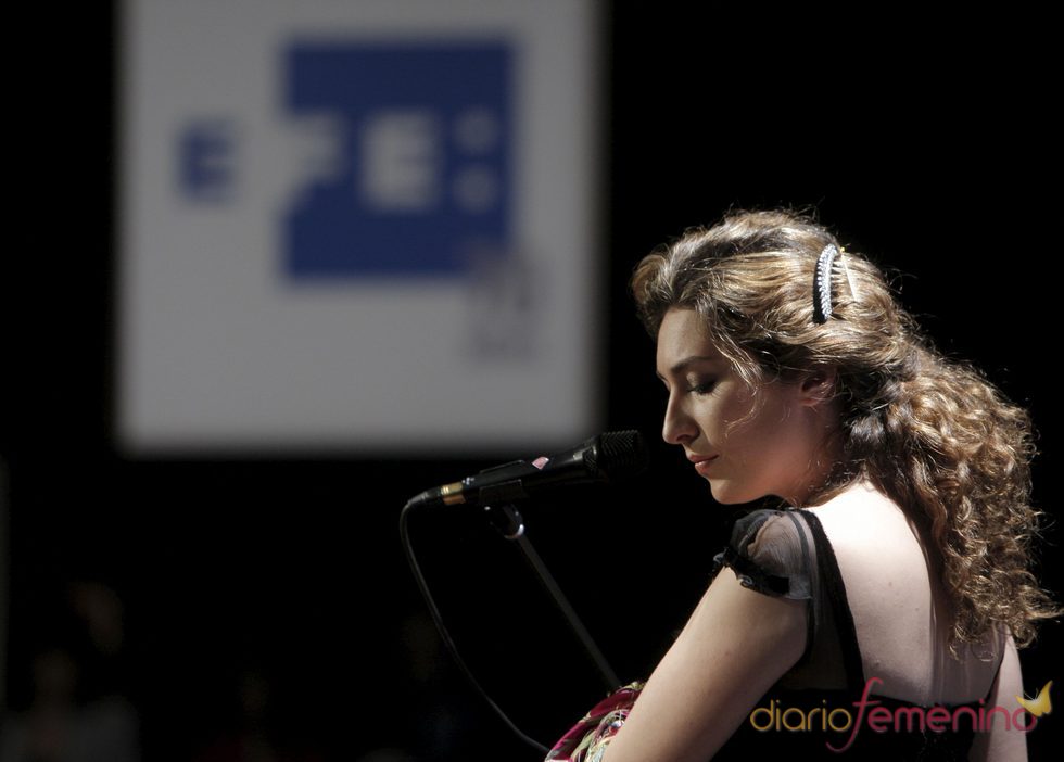 La cantaora Estrella Morente conquista en el escenario de Viena