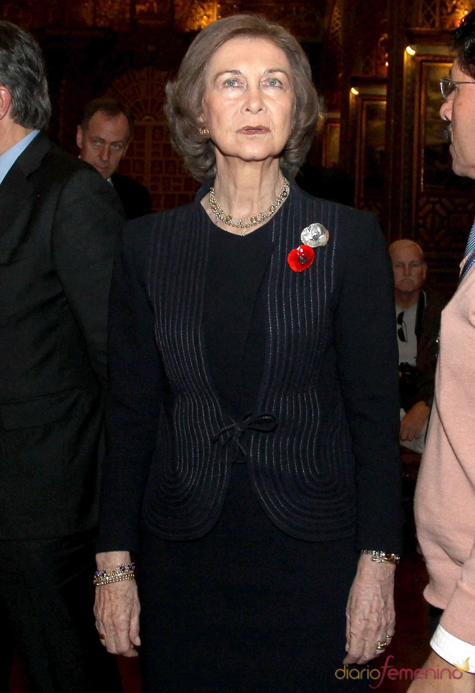 La Reina Sofía visita la Catedral de Quito