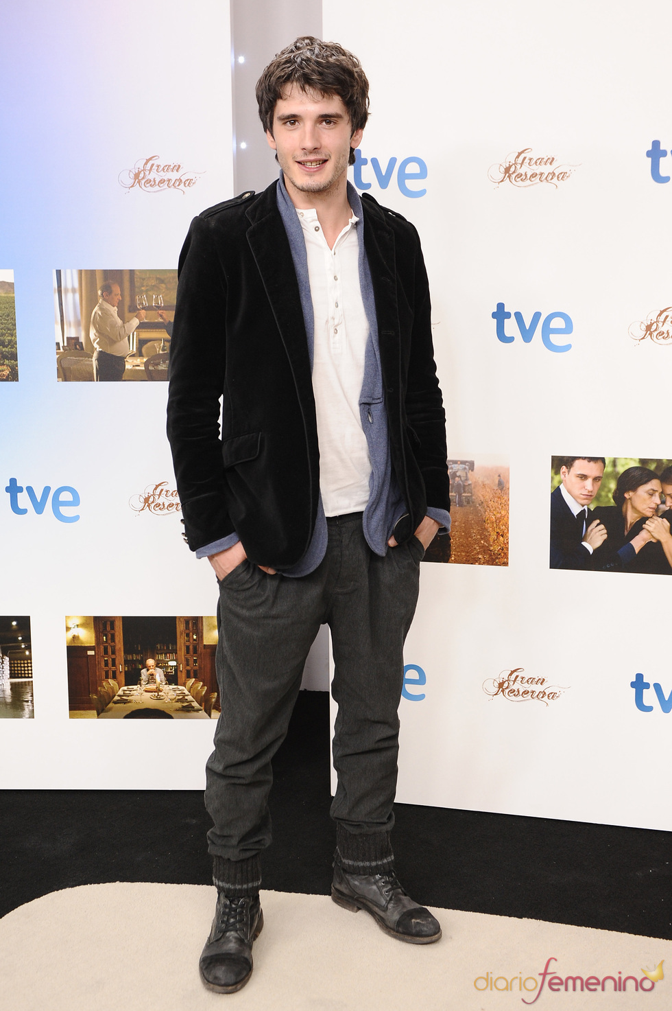 Yon González en la presentación de la segunda temporada de 'Gran Reserva'