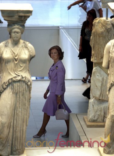 La Reina Sofía visita Atenas