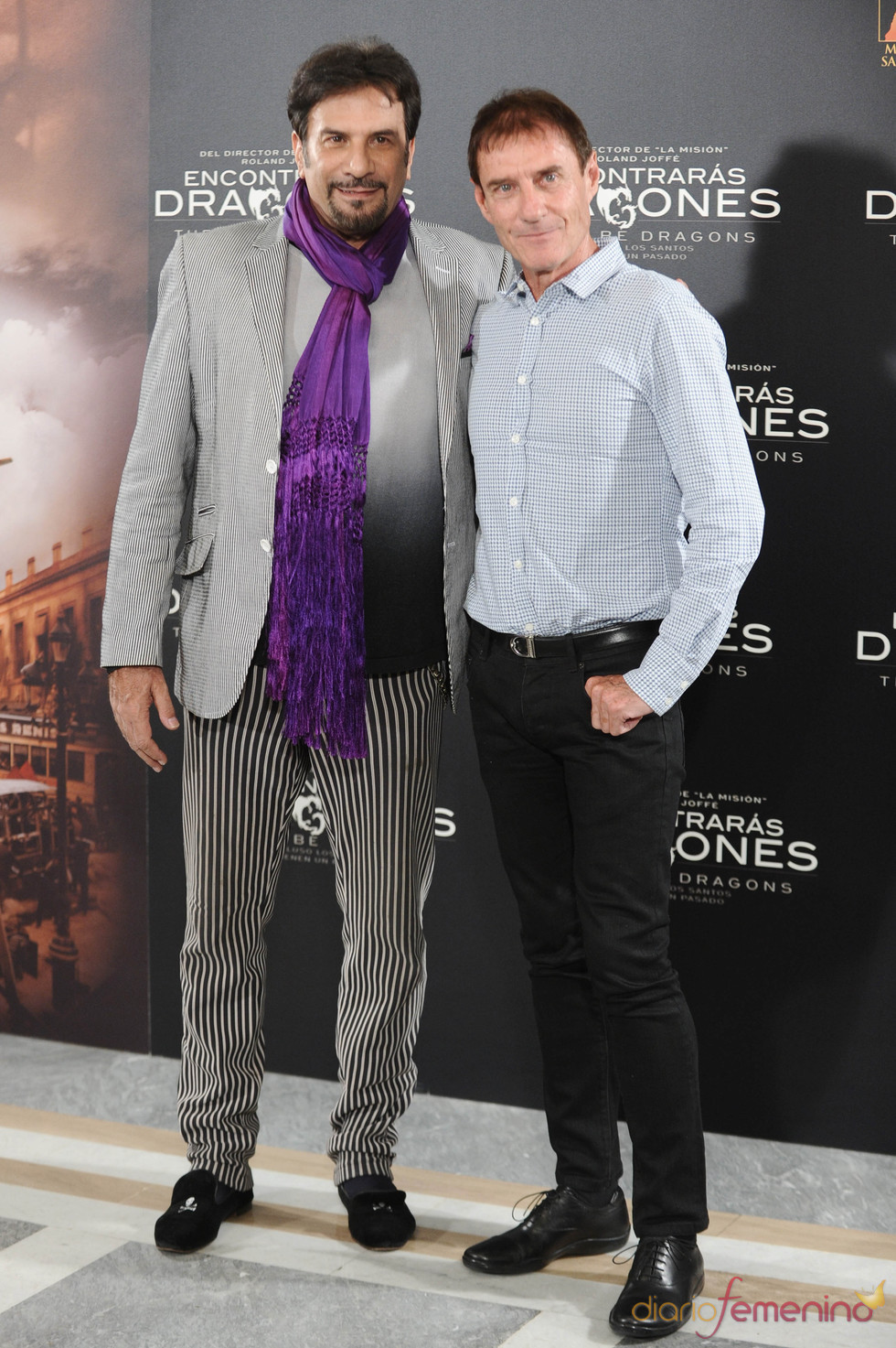Roland Joffe en la presentación de 'Encontrarás dragones'