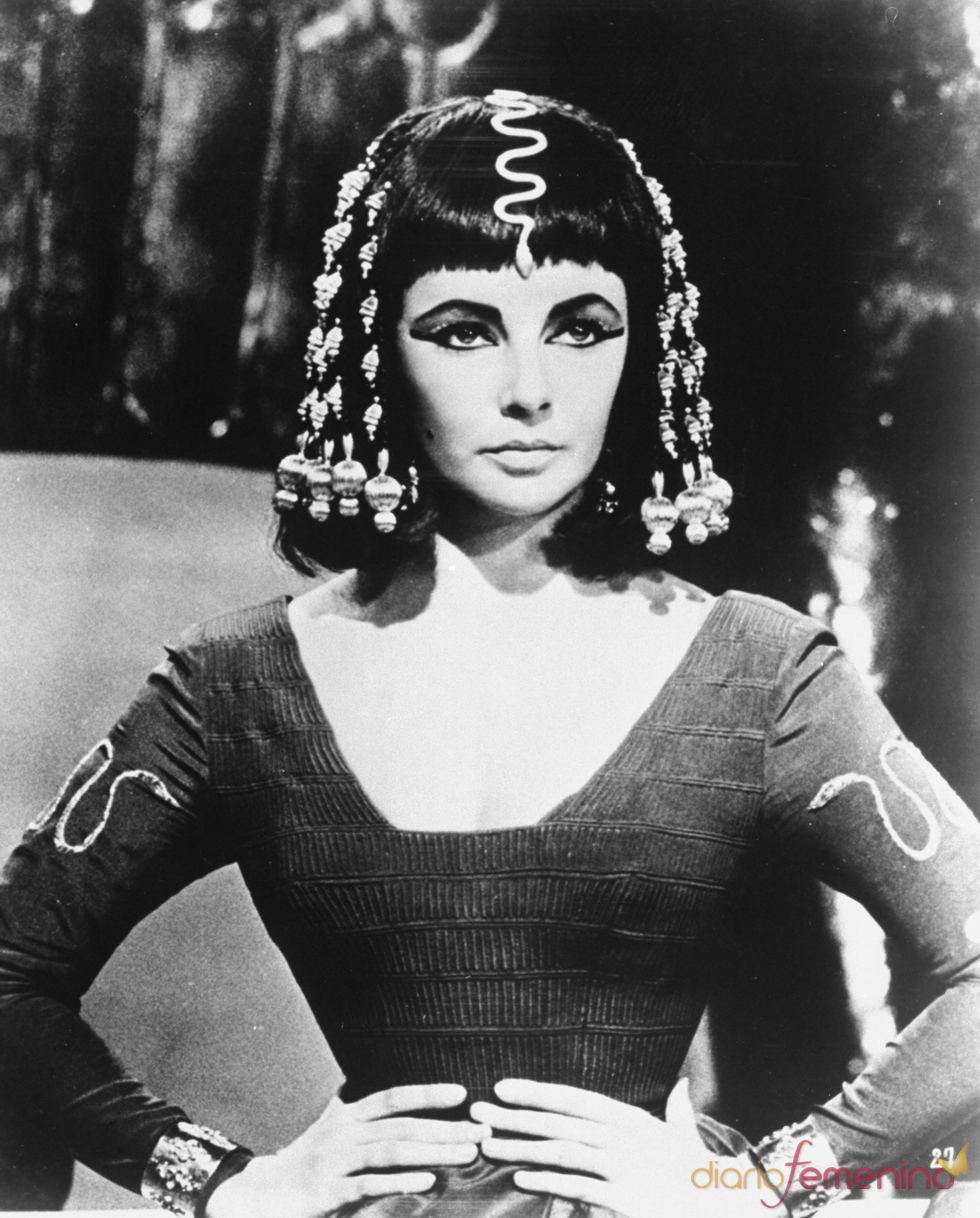 Elisabeth Taylor en su gran papel 'Cleopatra'