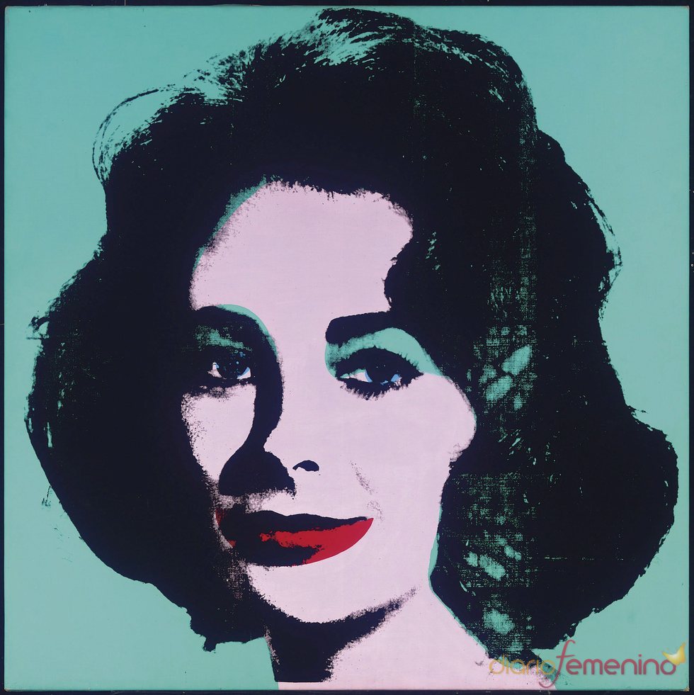 Un famoso retrato de Liz Taylor realizado por Warhol en venta