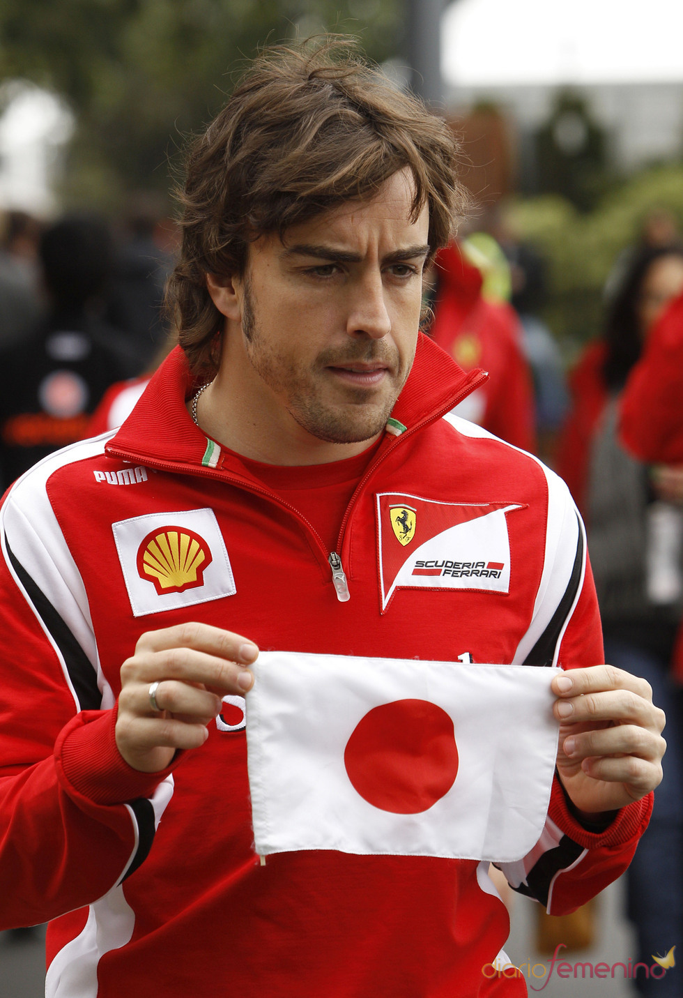 Fernando Alonso, solidario con Japón