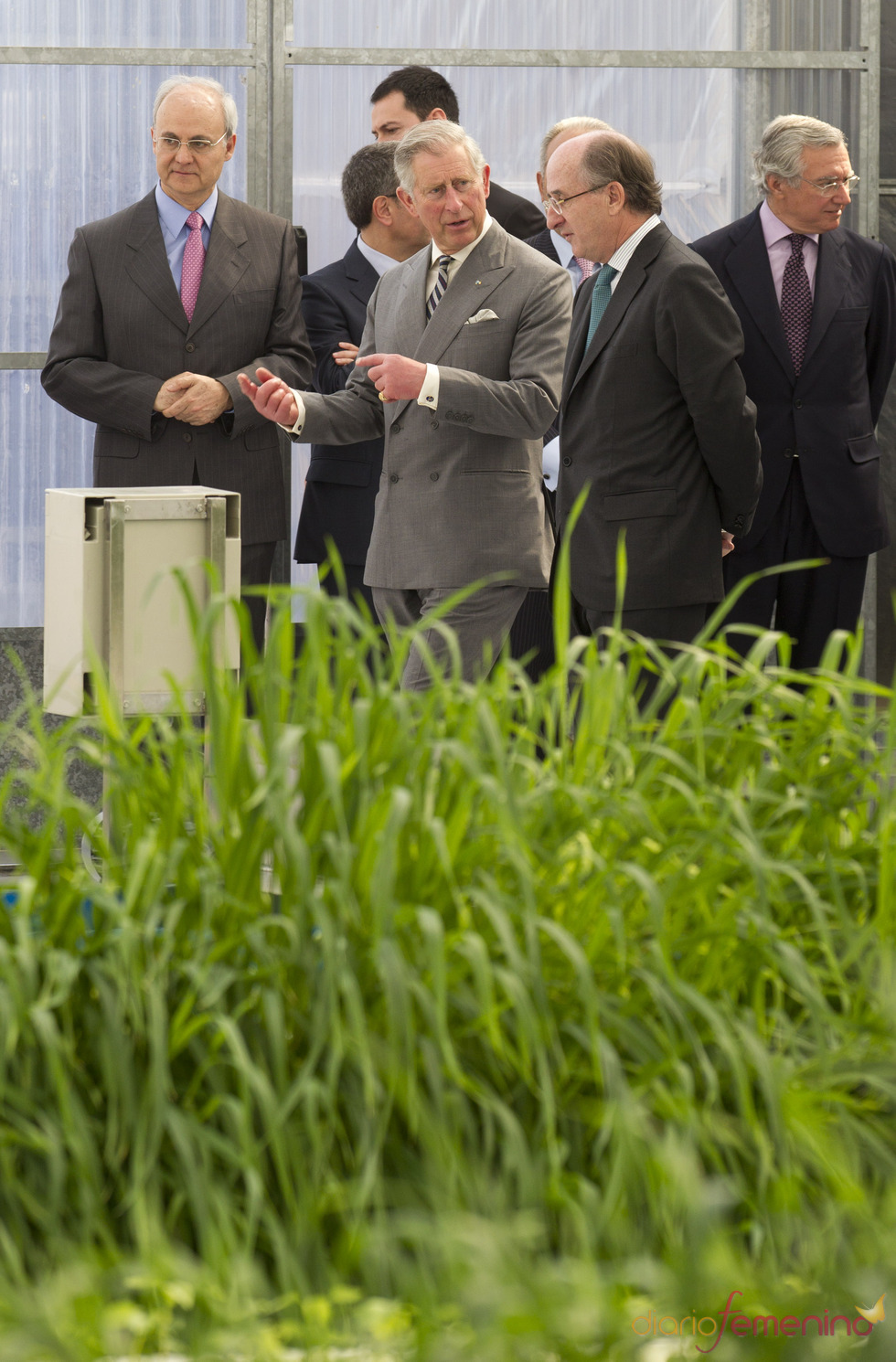 El Príncipe Carlos de Inglaterra visita Repsol en Madrid