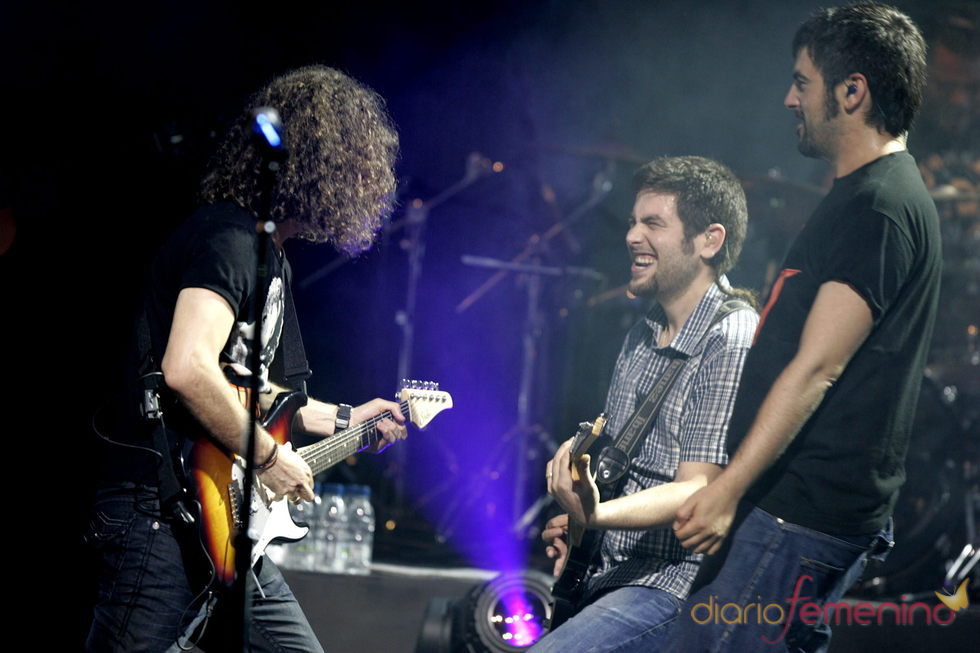 Estopa durante su concierto en venezuela