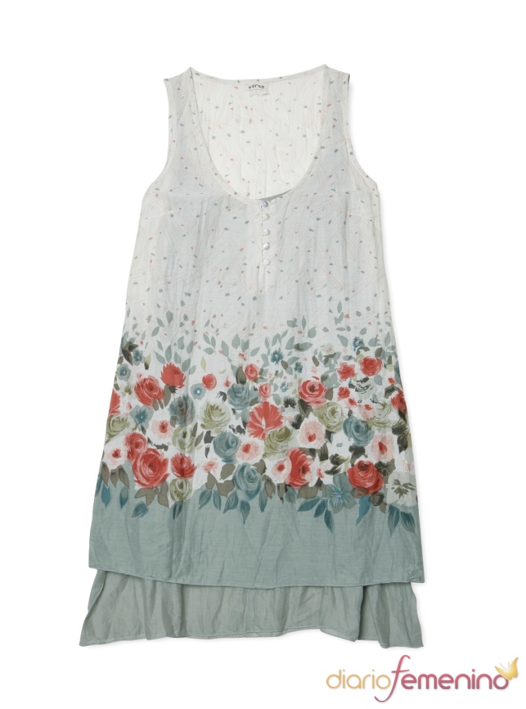 Vestido floreado de la colección primavera-verano 2011 de Yerse