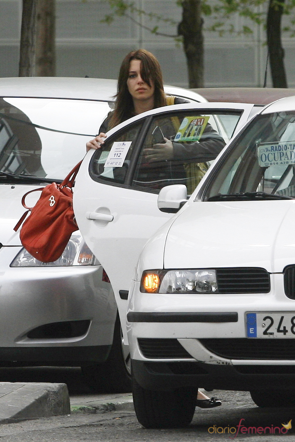 Blanca Suárez después de una sesión de fotos