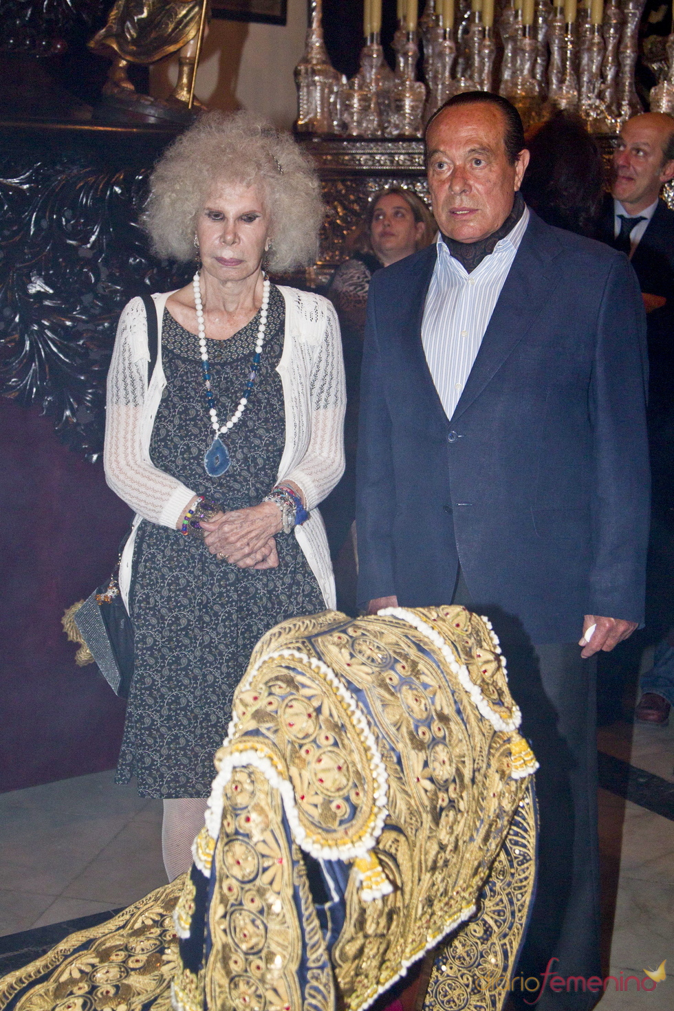 La Duquesa de Alba prepara la Semana Santa junto a Curro Romero