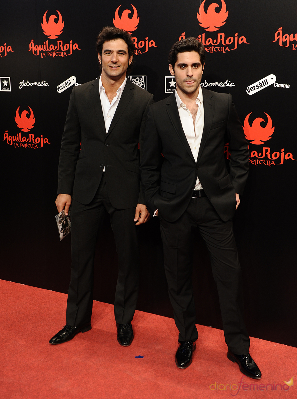 Antonio Velázquez en la premiere de 'Águila Roja' en Madrid