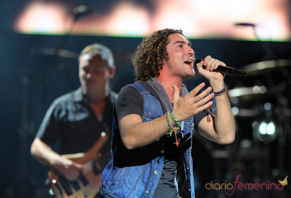 David Bisbal da un concierto en Almería