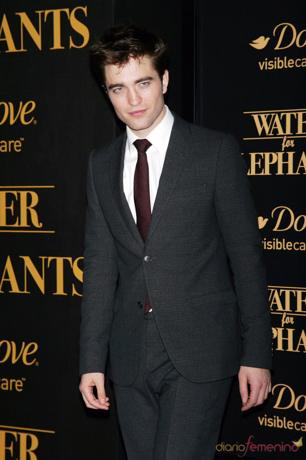 Robert Pattinson en el estreno de 'Agua para elefantes'