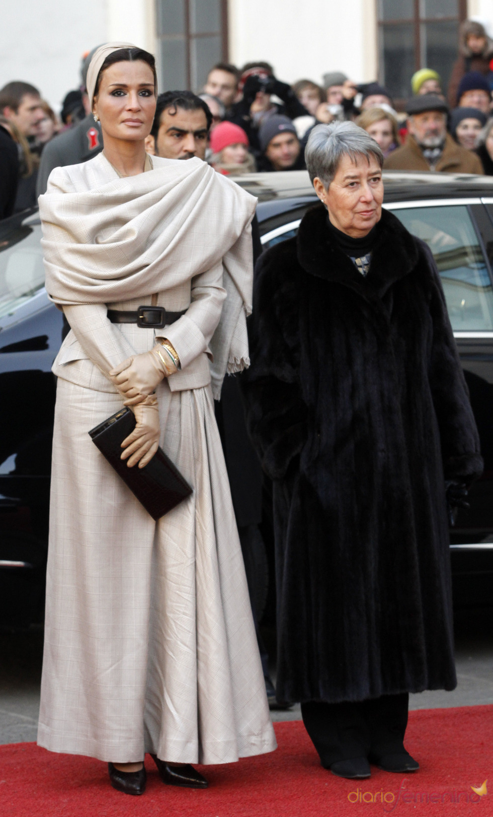 La jequesa de Qatar, siempre impecable