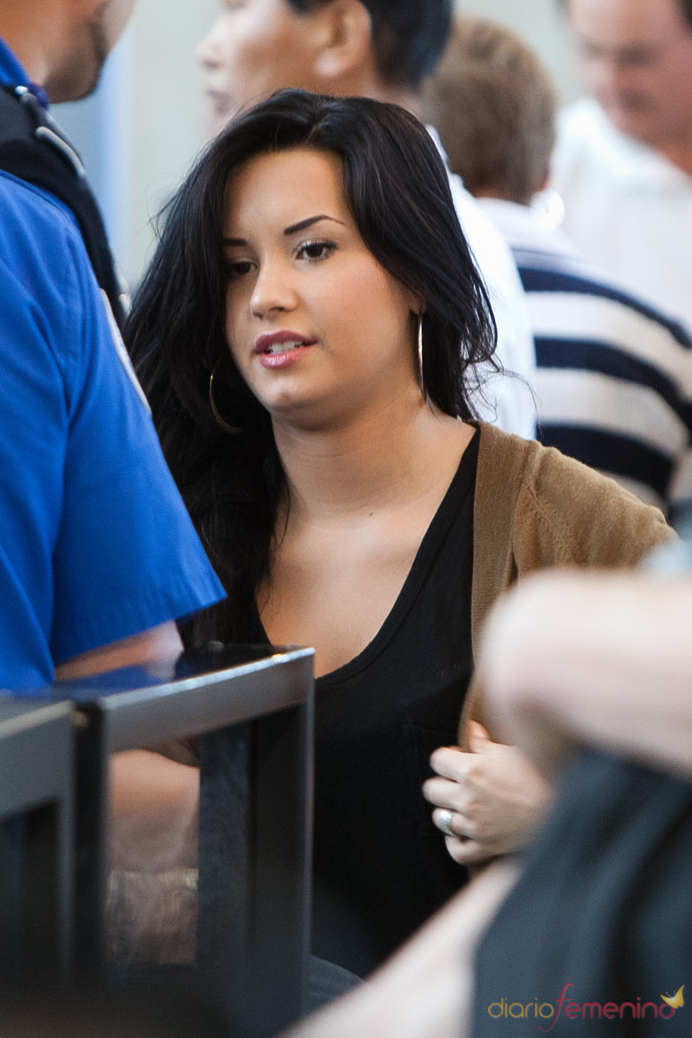 Demi Lovato tras su rehabilitacion con más kilos