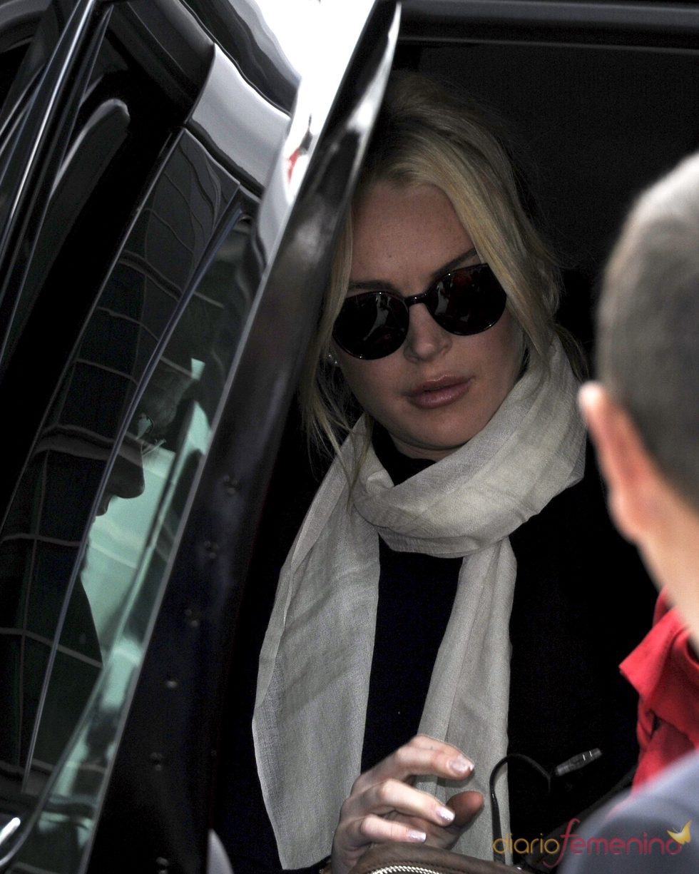 Lindsay Lohan llega a los juzgados