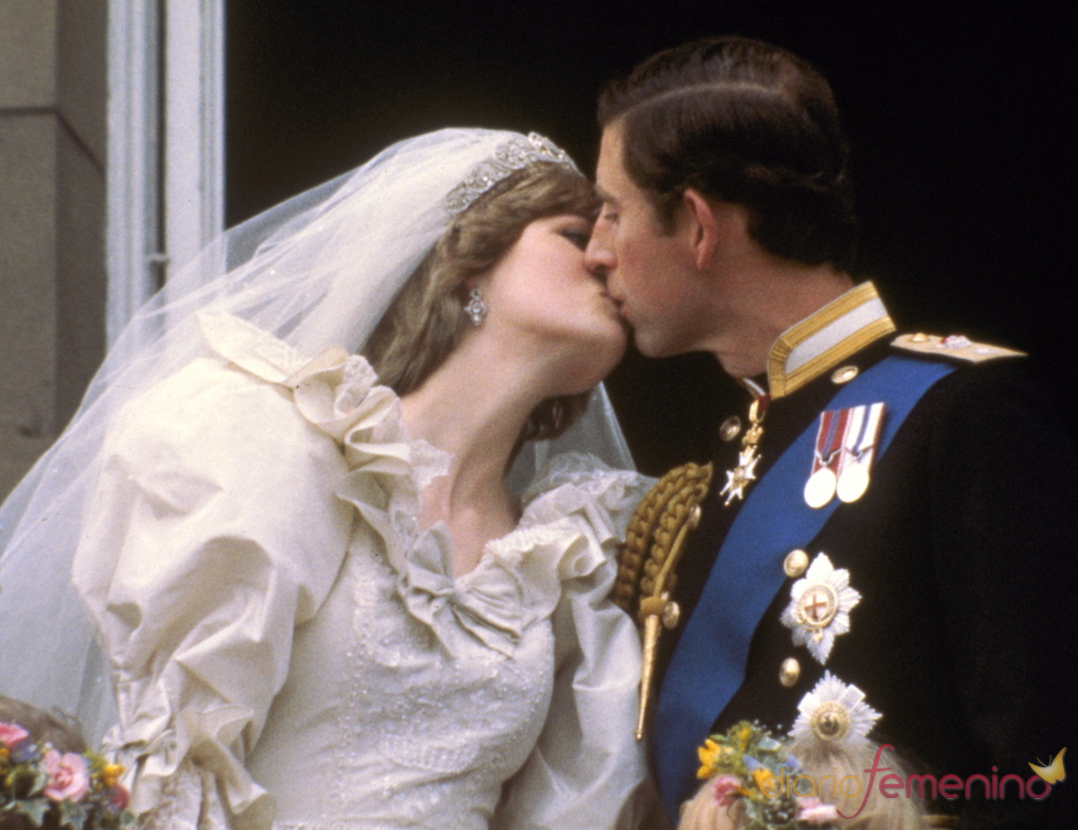 Carlos de Inglaterra el día de su boda con Diana Spencer