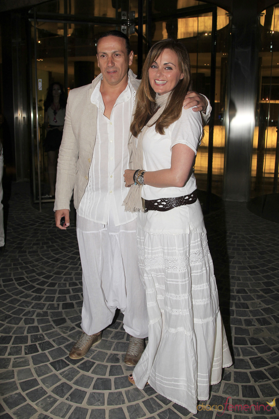 Carmen Morales y Luis Guerra, fiesta ibicenca antes de su boda