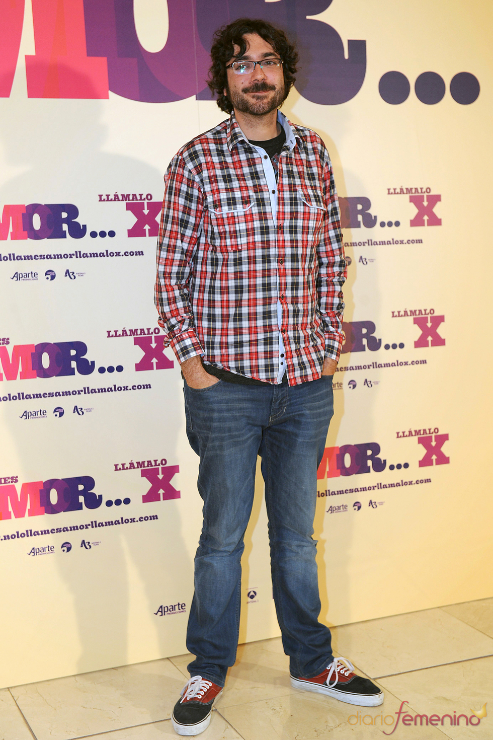 Oriol Capel en la presentación de 'No lo llames amor... llámalo X' en Madrid