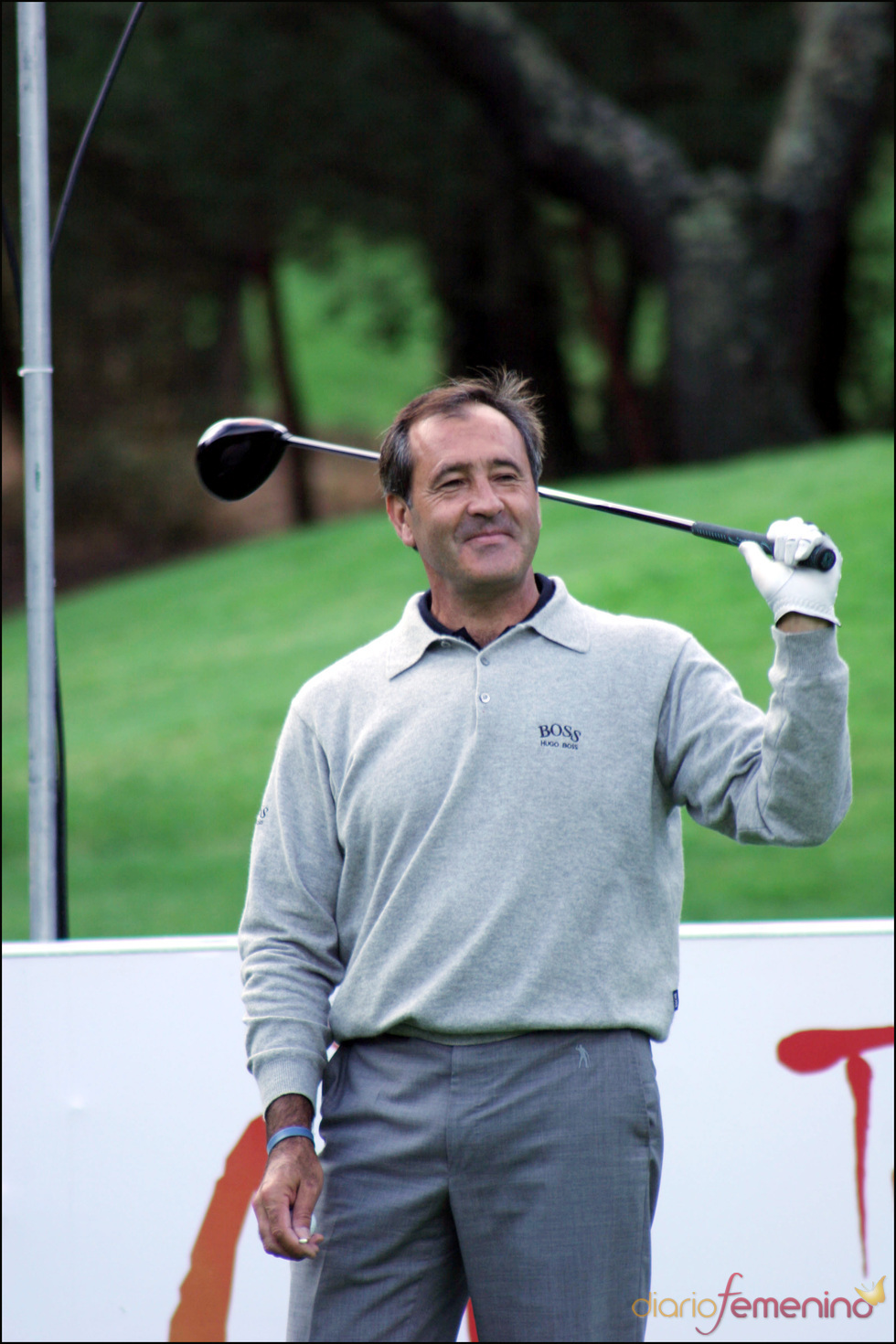 Severiano Ballesteros en el Open de Madrid de 2005