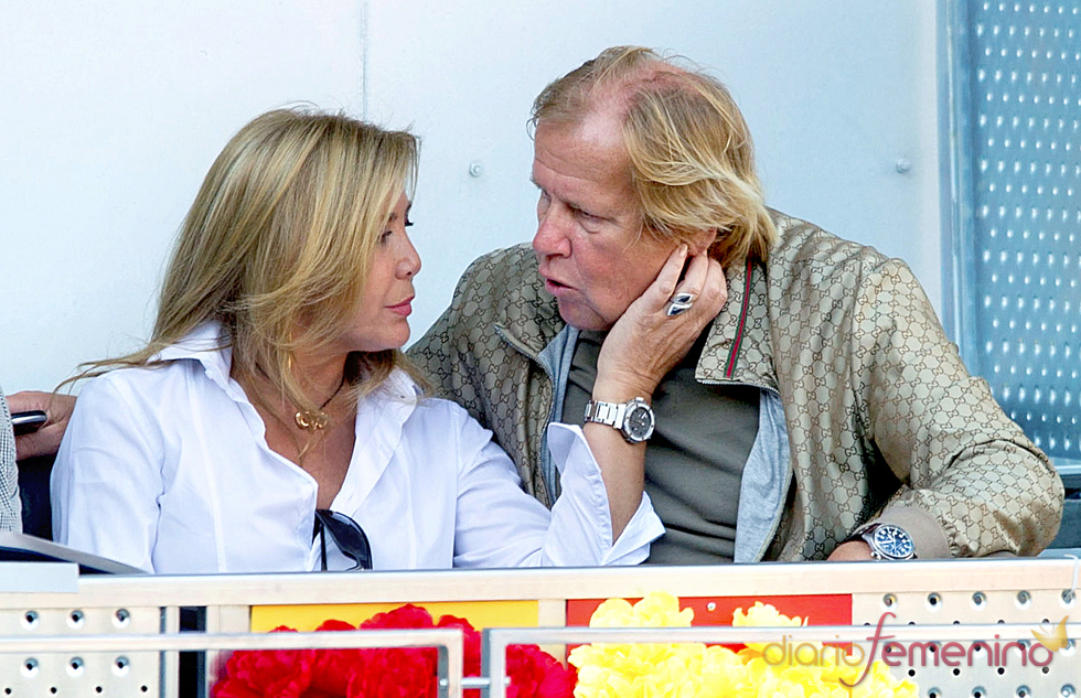 Norma Duval y Mathias Kunh en la final del Master Series de Madrid