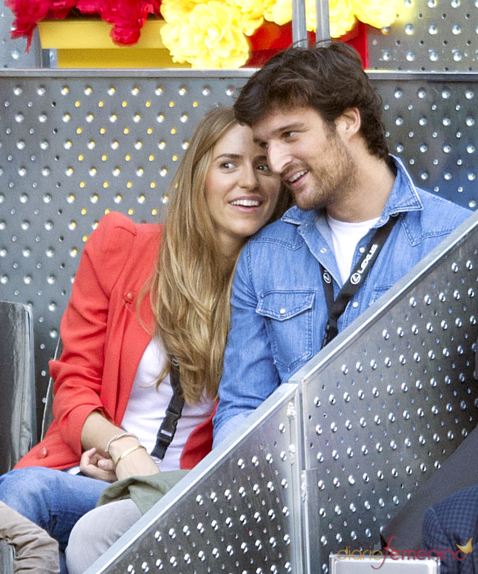 Rafael Medina y Laura Vecino en la final del Master Series de Madrid