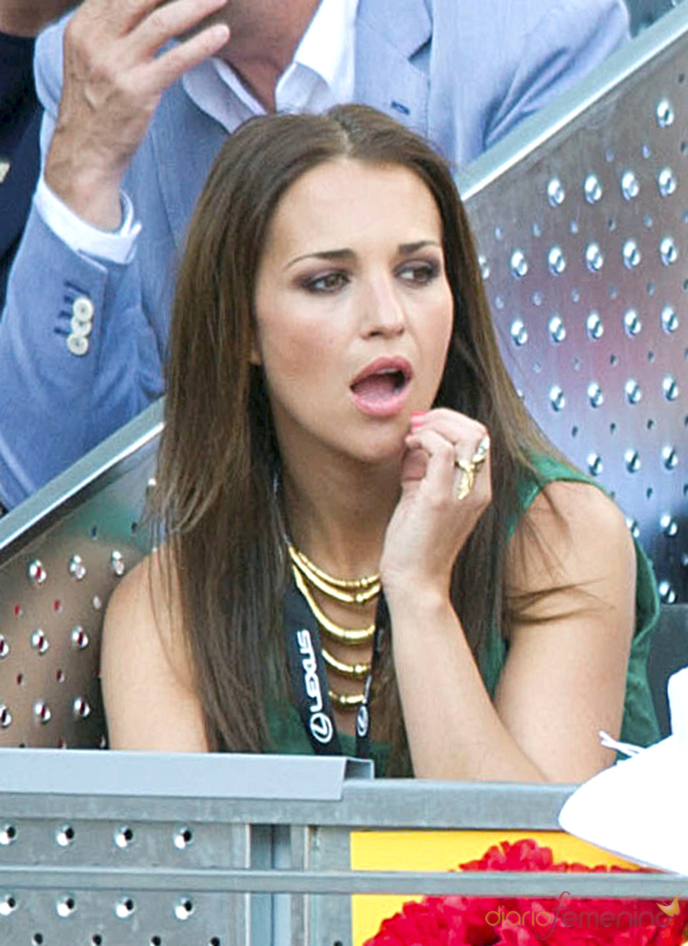 Paula Echevarría en la final del Master Series de Madrid