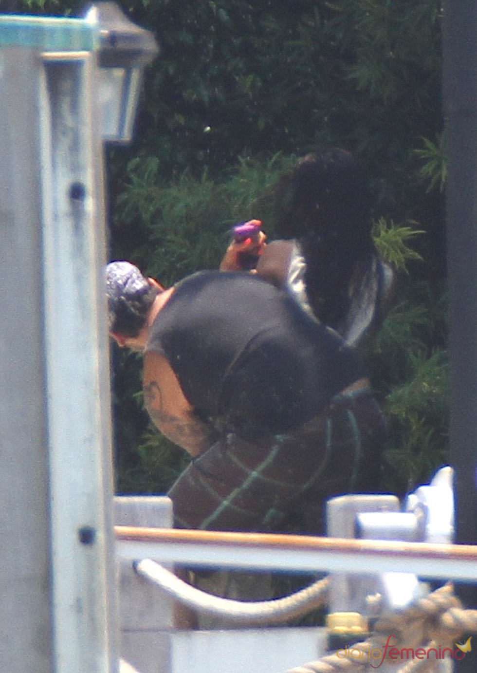 Eduardo Cruz y Eva Longoria, como dos adolescentes en Miami