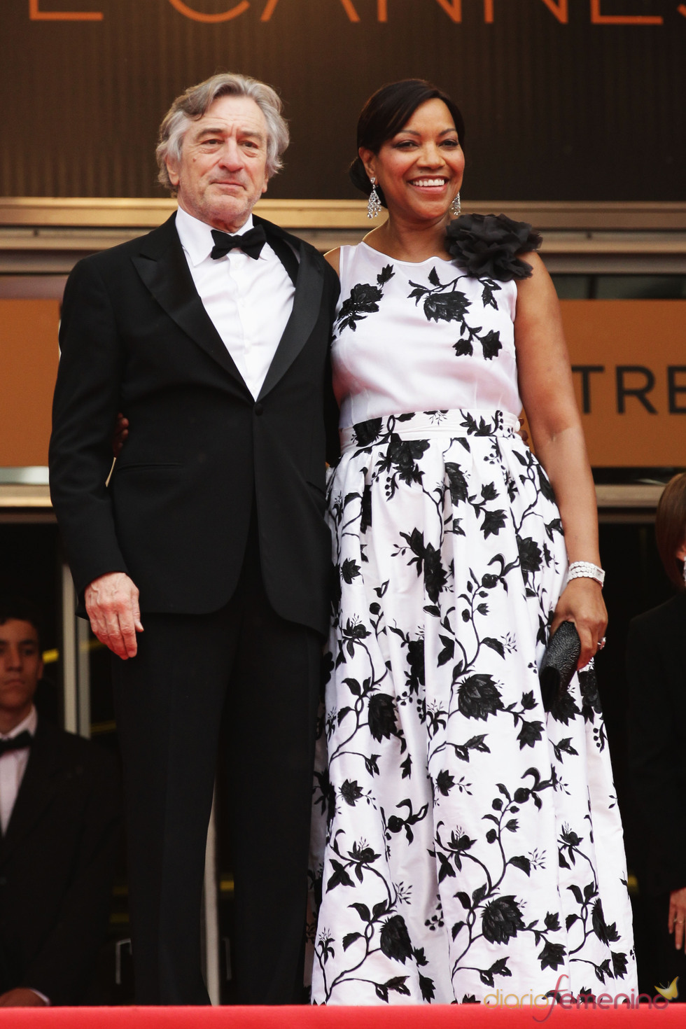 Robert De Niro y Grace Hightower en la alfombra roja del festival de Cannes 2011