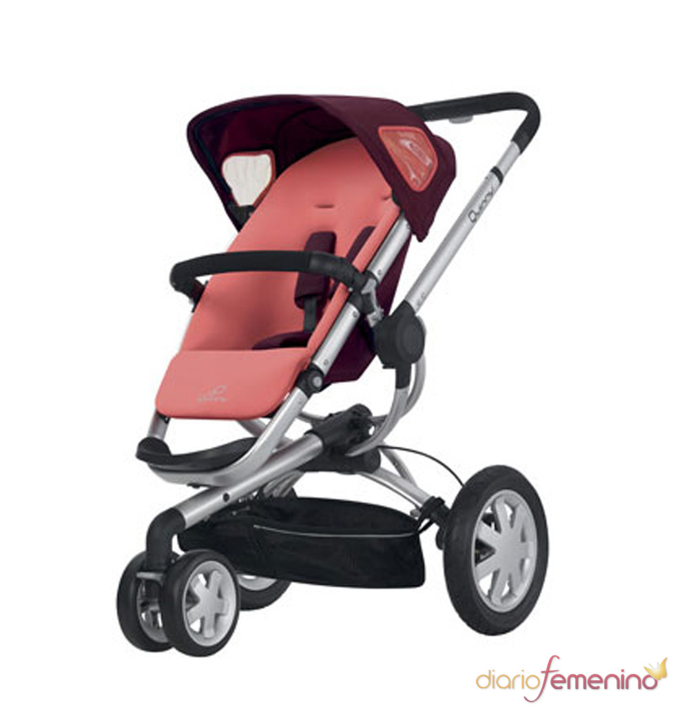 Cochecito rosa de la 'baby shower' de Victoria Beckham