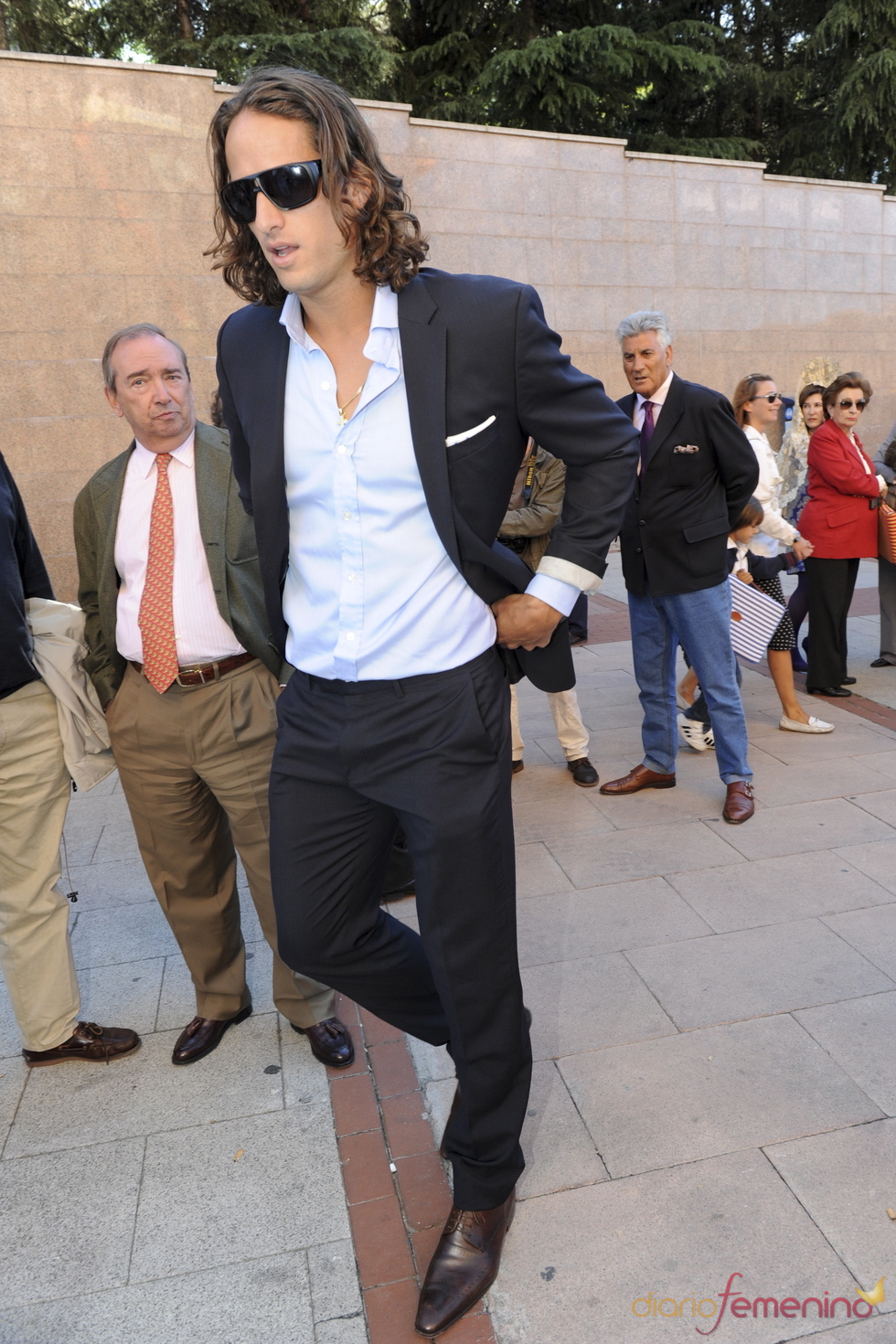 Feliciano López en los festejos taurinos de Las Ventas 2011