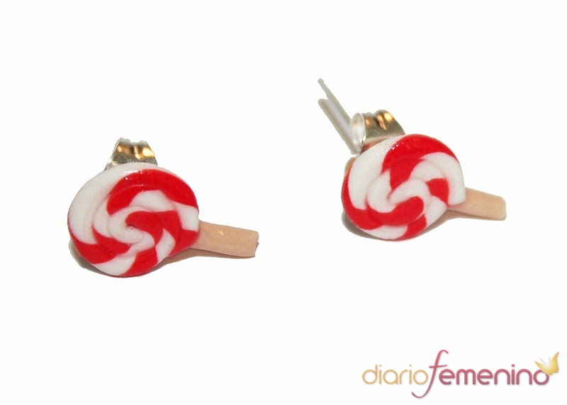 Pendientes de piruletas de la colección 'sweet' de Abataba 2011