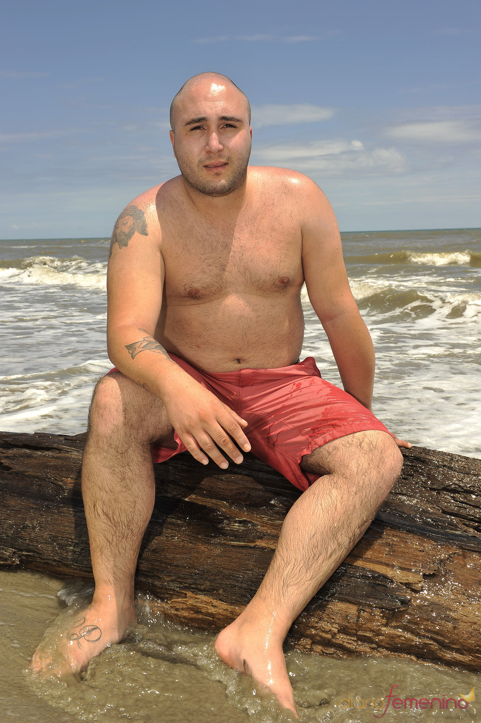 Kiko Rivera posa en 'Supervivientes: perdidos en Honduras'