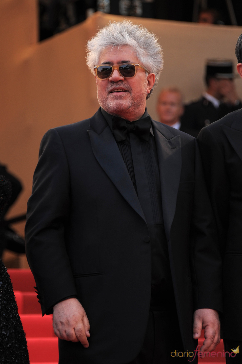 Pedro Almodóvar en la presentación de 'La piel que habito' en Cannes 2011