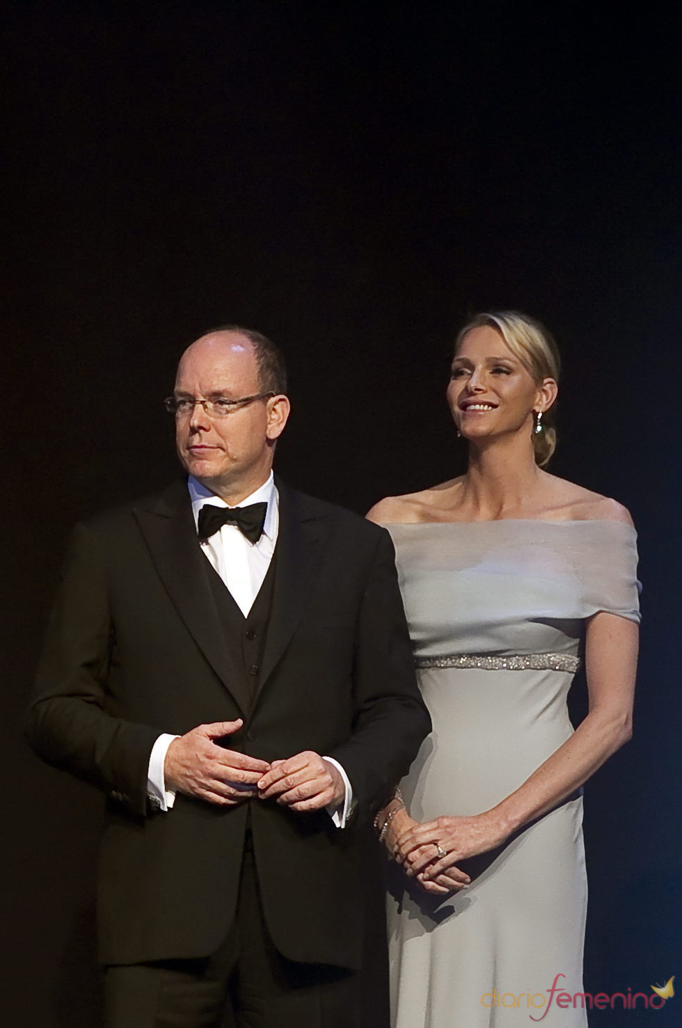 Alberto de Mónaco y Charlene Wittstock se subastan en una gala benéfica