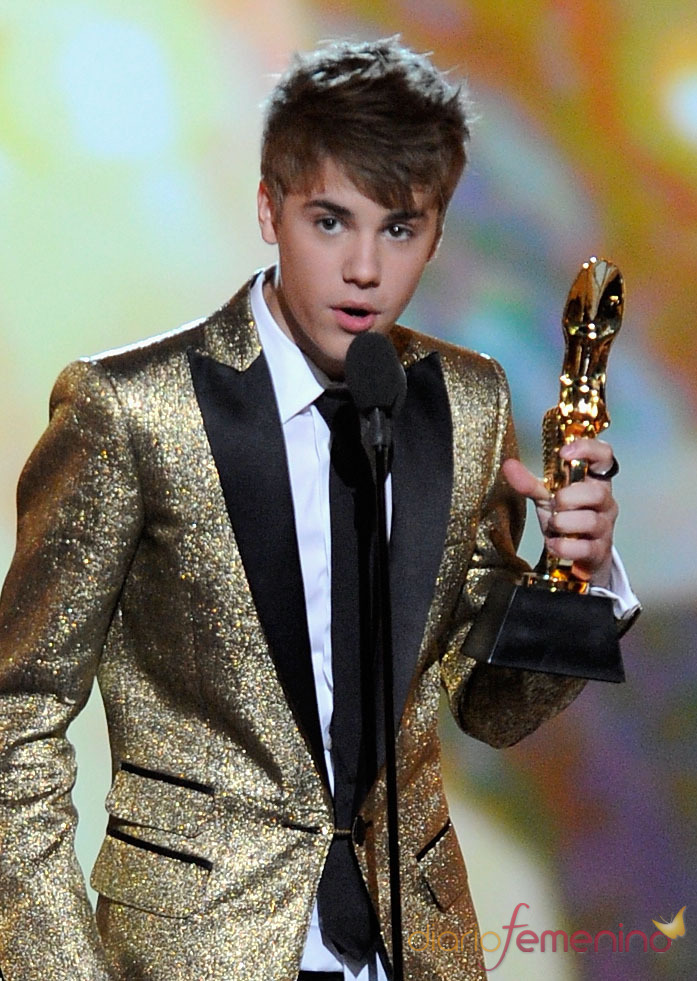 Justin Bieber recoge su Billboard Music Awards 2011