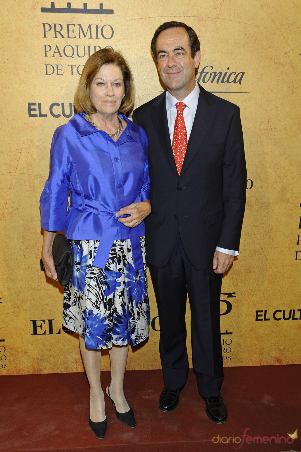 José Bono y Natalia Figueroa en los Premios Paquiro 2011