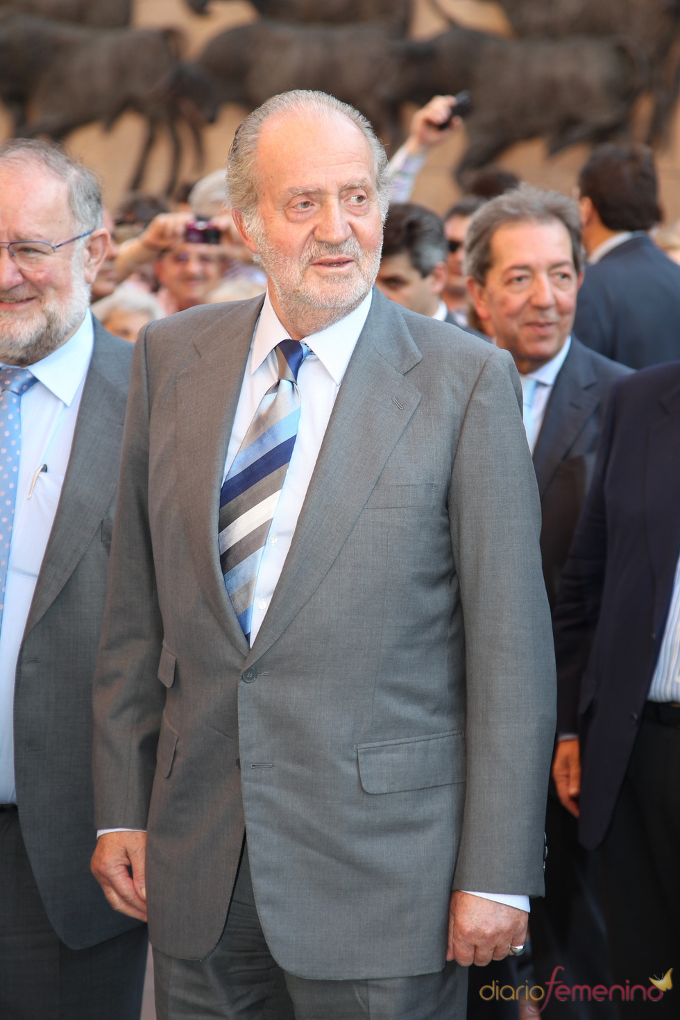 El Rey Juan Carlos preside la Corrida de la Prensa en Las Ventas